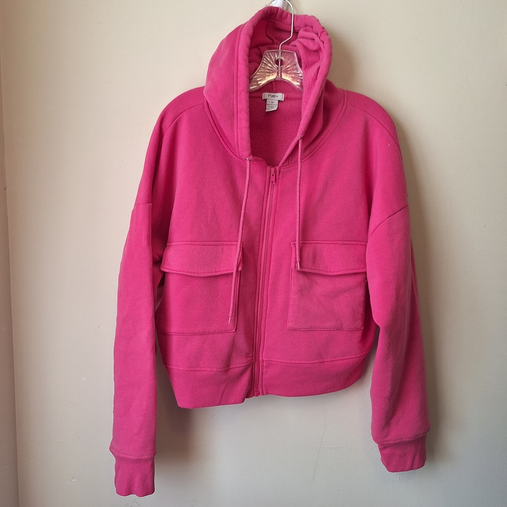 Rue21 Pink Hoodie Sweatshirt